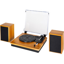 Купить музыкальный центр Проигрыватель пластинок SOUND ONE Wood Brown (so-r-wd1)