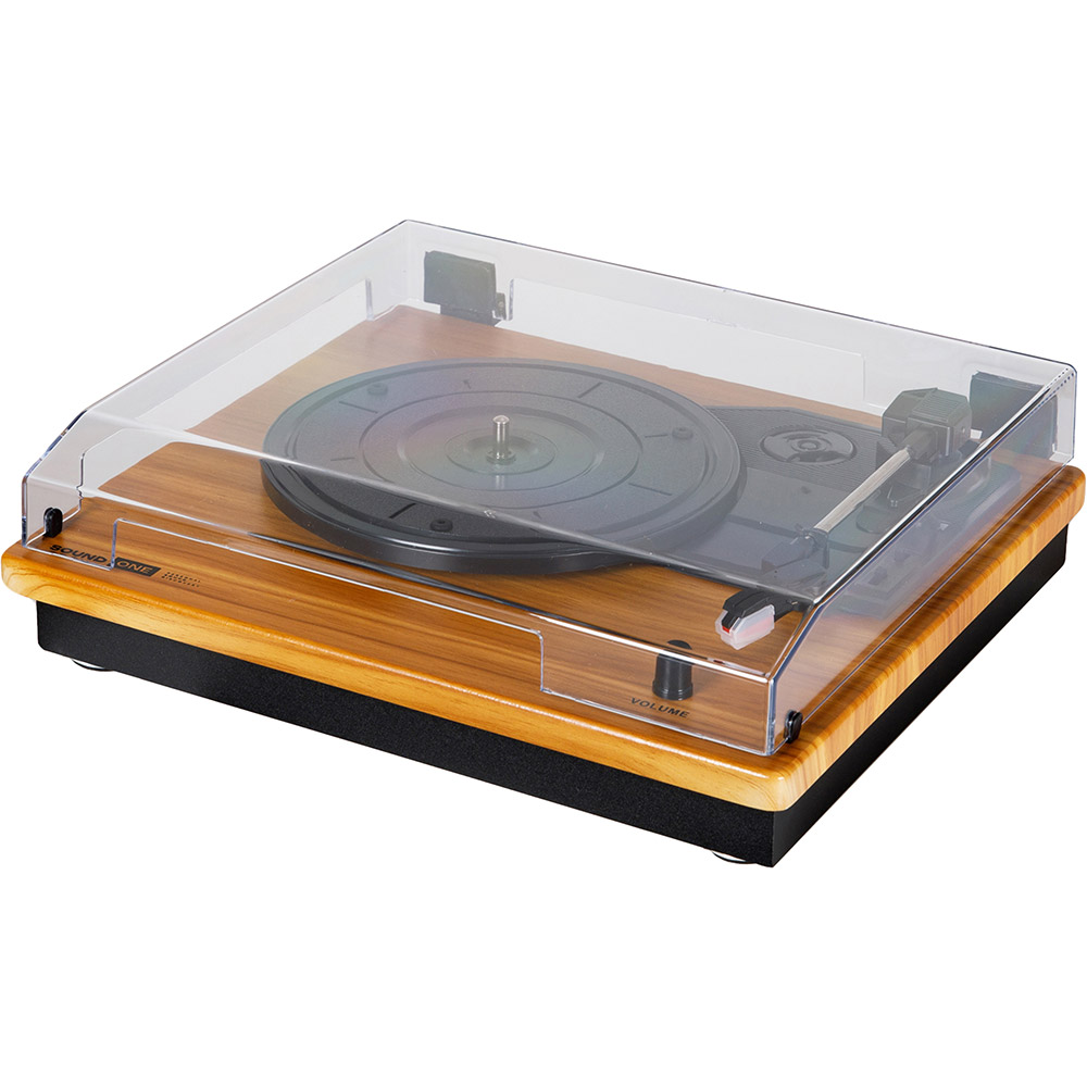 Проигрыватель пластинок SOUND ONE Wood Brown (so-r-wd1) Беспроводные подключения Bluetooth