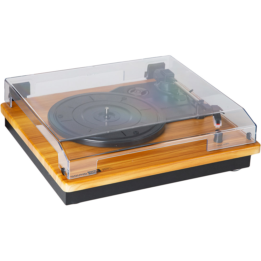 Проигрыватель пластинок SOUND ONE Wood Brown (so-r-wd1) Проводные подключения 3.5 мм