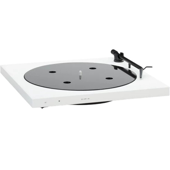 Зовнішній вигляд Програвач вінілових пластинок TONE FACTORY Turntable White Matte (9120097825506)