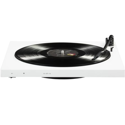 Програвач вінілових пластинок TONE FACTORY Turntable White Matte (9120097825506) Дротові підключення RCA