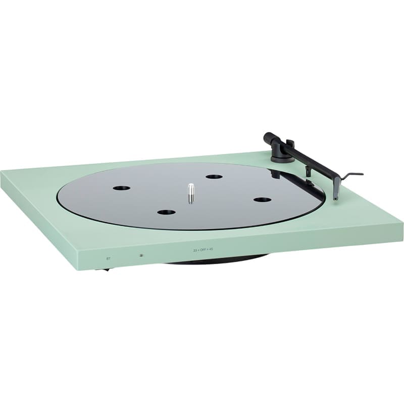 Зовнішній вигляд Програвач вінілових пластинок TONE FACTORY Turntable Satin Green (9120097825490)