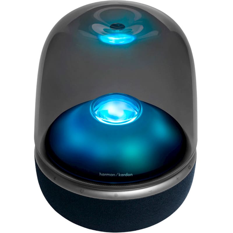 Зовнішній вигляд Музичний центр HARMAN-KARDON Aura Studio 5 Wi-Fi Black (HKAURAS5WFBSEP)