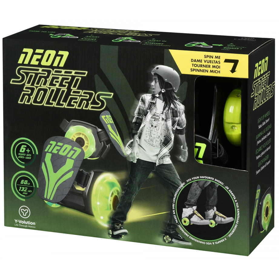 Ролики NEON Street Rollers Зелений (N100736) Колір зелений