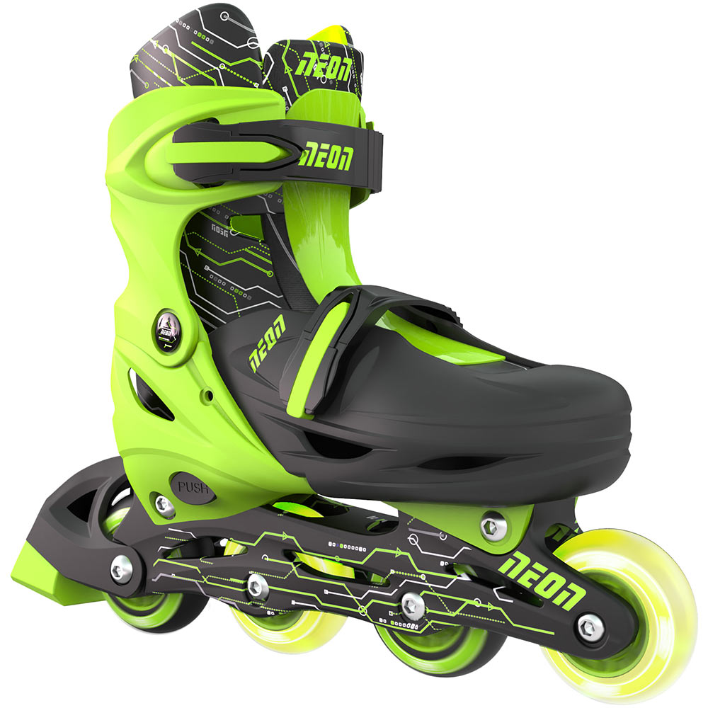 Ролики NEON Inline 30-33 Green (NT07G4) Вид дитячий