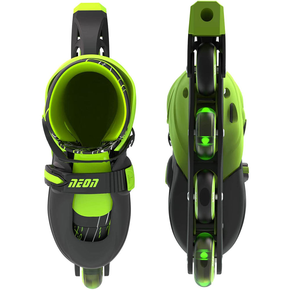 Ролики NEON Inline 30-33 Green (NT07G4) Вид детский