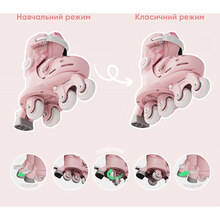 Ролики YVOLUTION Twista 24-28 Pink (YR25P4)