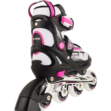Ролики ACTION OLA/Pink/37-40 (153B-5-1/Pink/37-40)