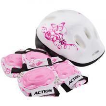 Ролики ACTION PINKY Pink 26-29 + комплект (PW117C6PW30905/26-29)