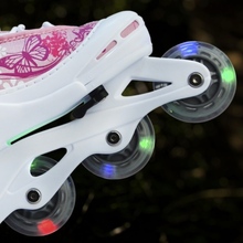 Ролики ACTION PINKY Pink 30-33 + комплект (PW117C6PW30905/30-33)