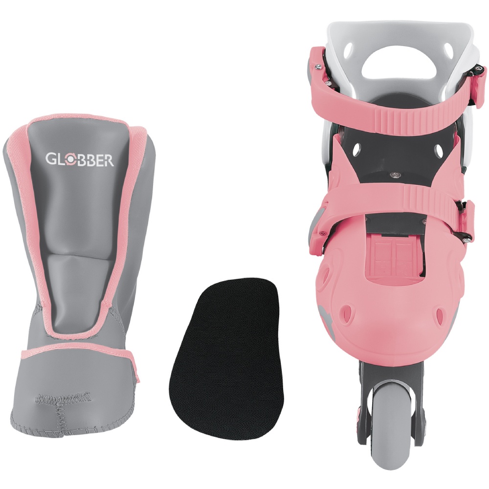 В Фокстрот Ролики GLOBBER LEARNING SKATES 2в1 26-29 Pastel Pink (780-210)