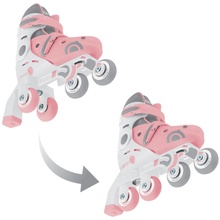 Ролики GLOBBER LEARNING SKATES 2в1 26-29 Pastel Pink (780-210)