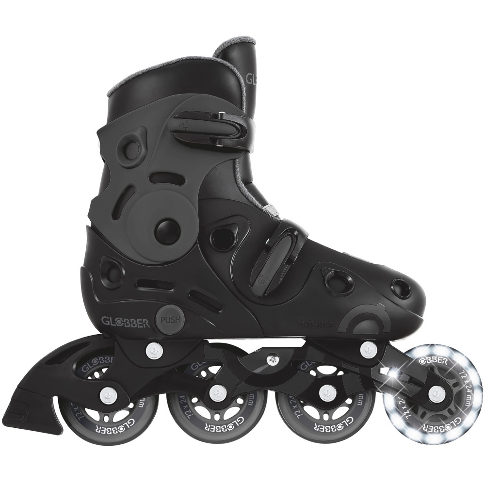 Ролики GLOBBER GO SCATES LIGHTS 34-37 Grey (785-120) Количество колес 4
