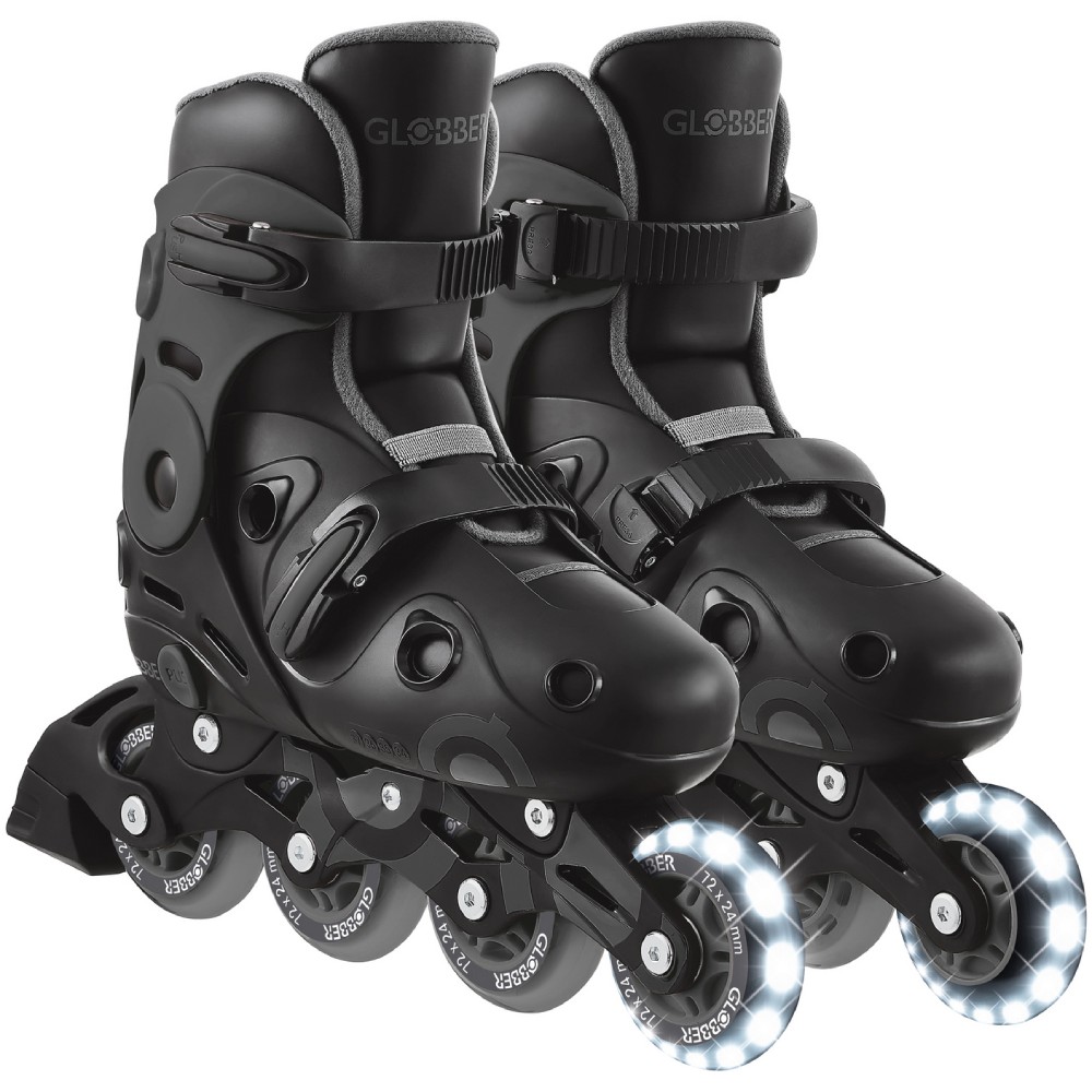 Ролики GLOBBER GO SCATES LIGHTS 34-37 Grey (785-120)