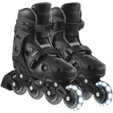 Ролики GLOBBER GO SCATES LIGHTS 34-37 Grey (785-120)