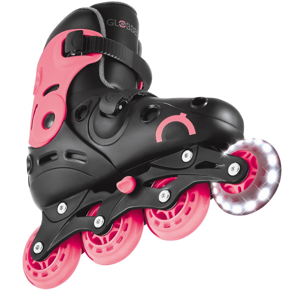 Покупка Ролики GLOBBER GO SCATES LIGHTS 34-37 Coral Pink (785-110)