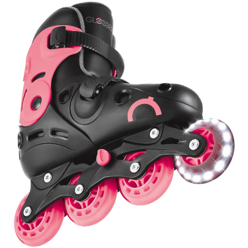 Заказать Ролики GLOBBER GO SCATES LIGHTS 34-37 Coral Pink (785-110)