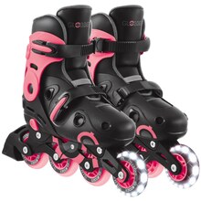 Ролики GLOBBER GO SCATES LIGHTS 34-37 Coral Pink (785-110)