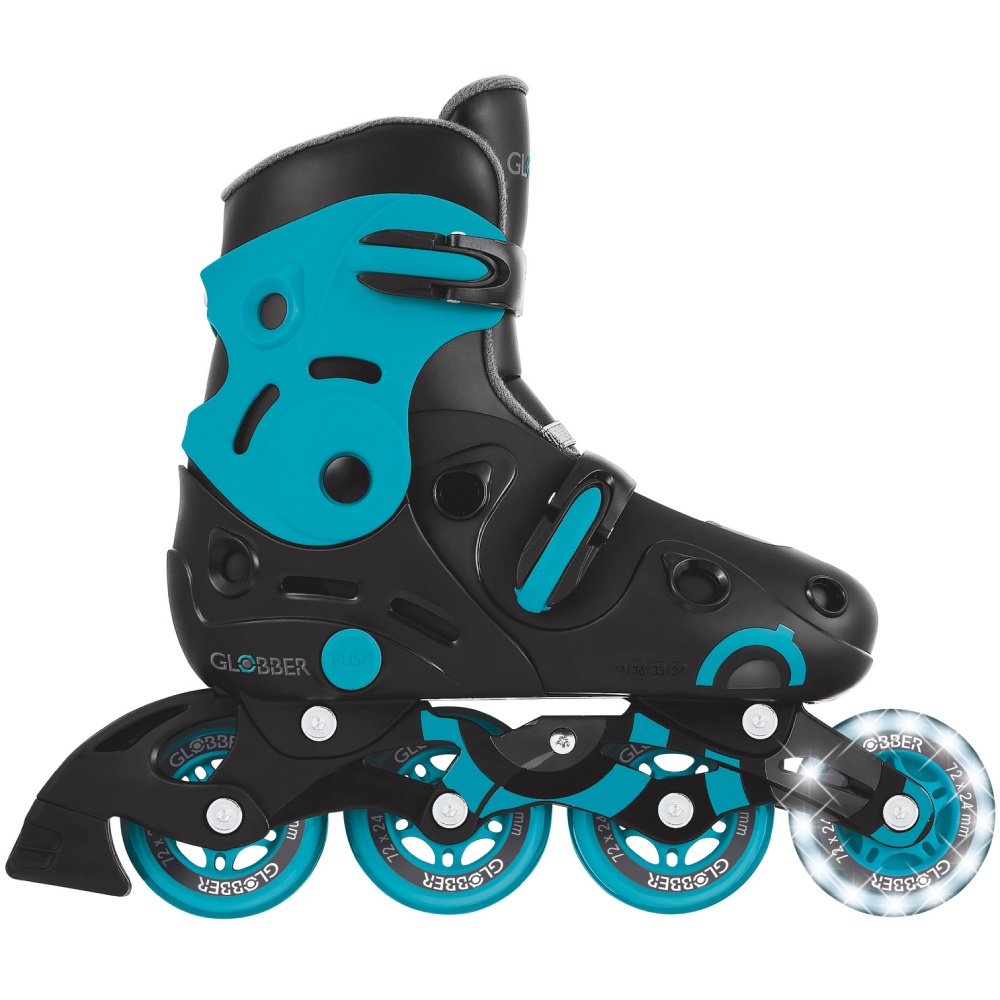 Ролики GLOBBER GO SKATES LIGHTS 34-37 Aqua (785-100) Вид дитячий