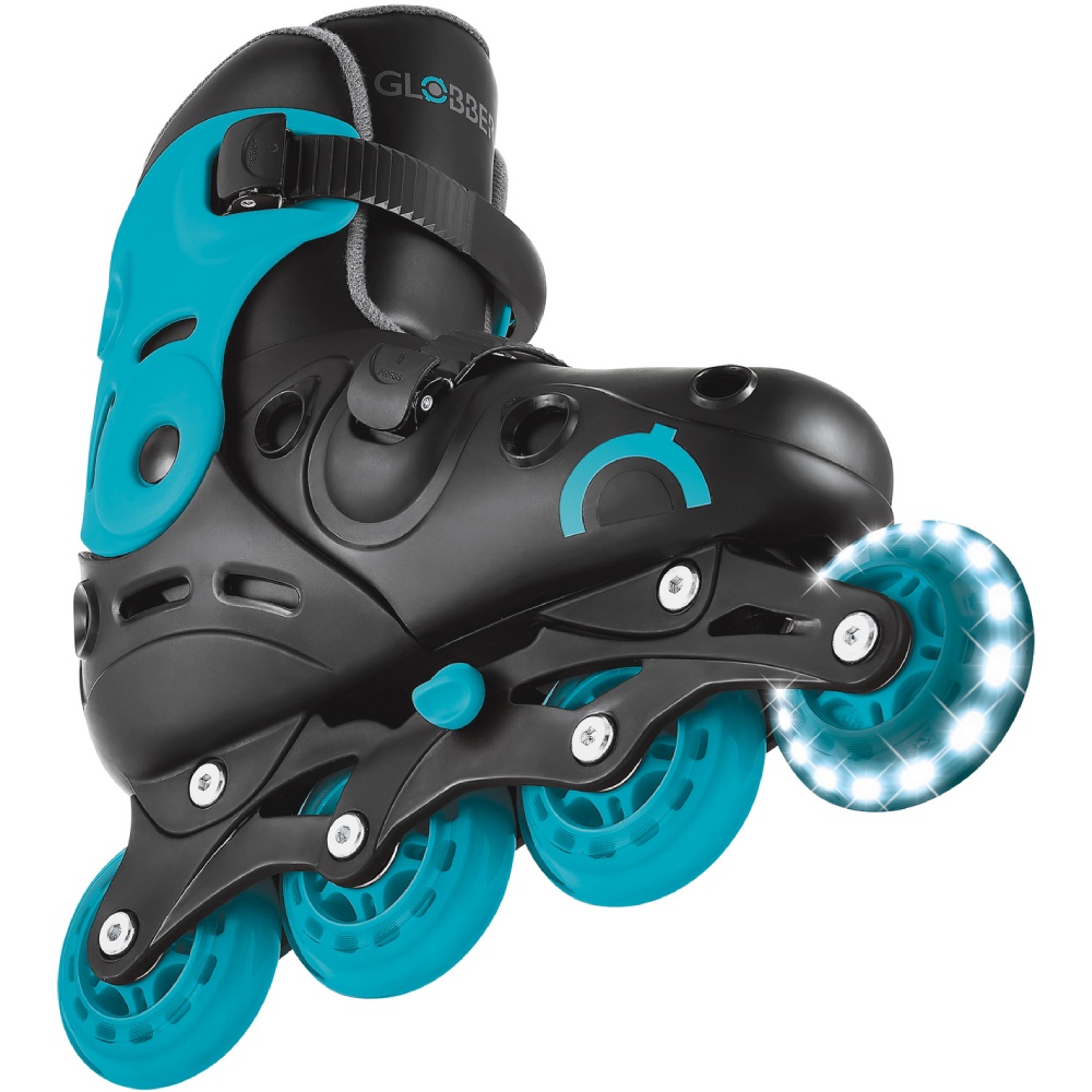 Ролики GLOBBER GO SKATES LIGHTS 34-37 Aqua (785-100) Кількість коліс 4