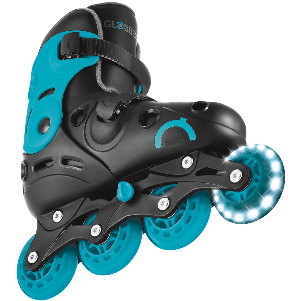 Зовнішній вигляд Ролики GLOBBER GO SKATES LIGHTS 34-37 Aqua (785-100)