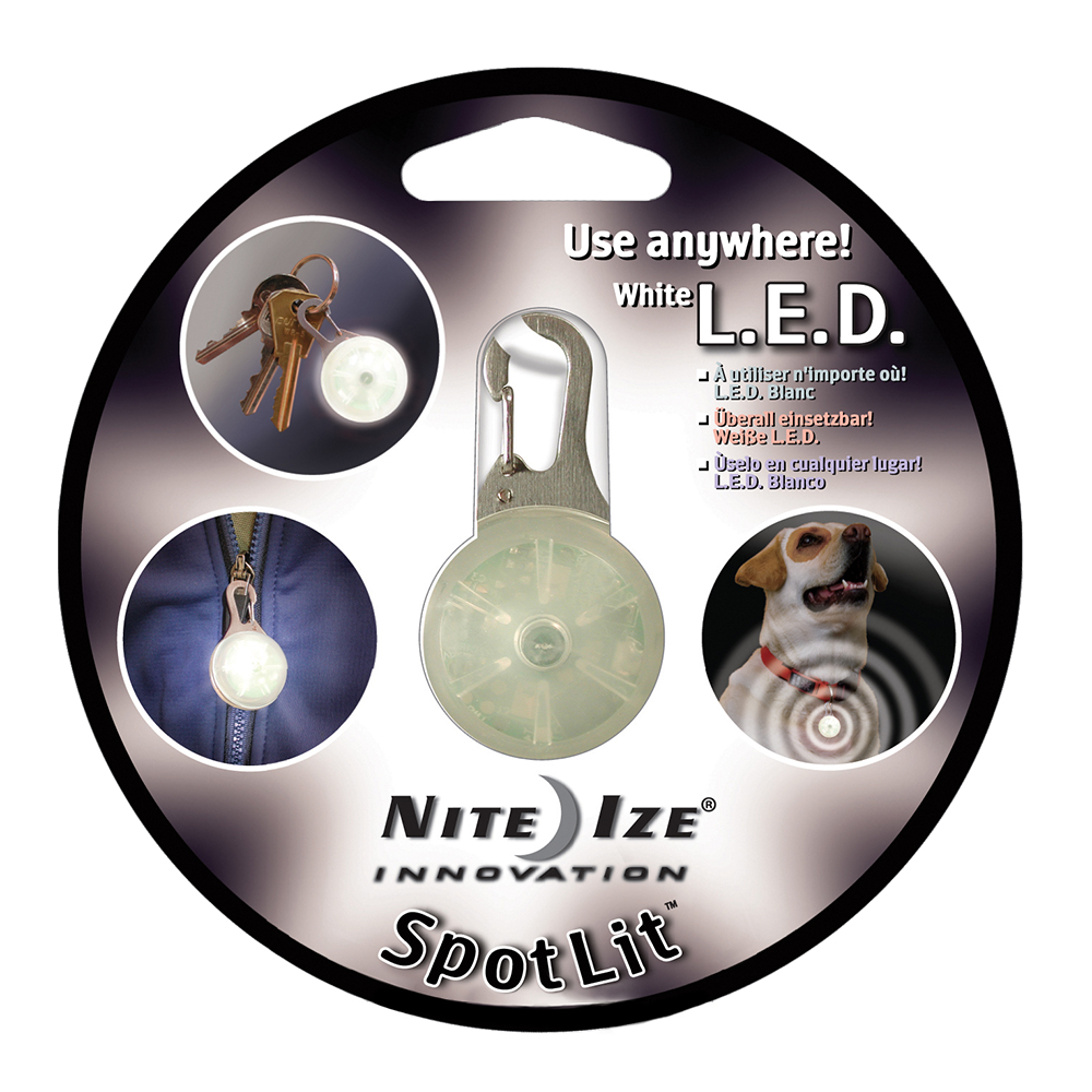 Карабин светодиодный SpotLit NITE IZE белый Цвет белый