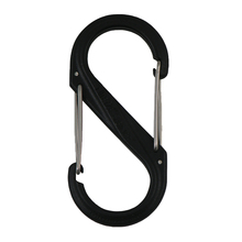 Карабин пластиковый NITE IZE S-Biner Size 10  черный