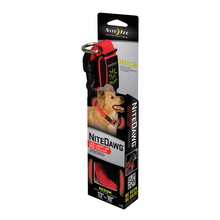 Ошейник светодиодный Nite Dawg Collar M красный