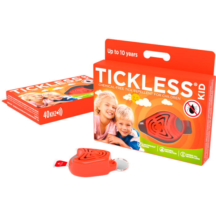 Ультразвуковой прибор от клещей Tickless Baby Kid Orange (PRO-107OR)