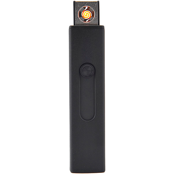 USB зажигалка Bergamo 100F Черная (100F-1)