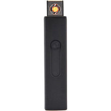 USB зажигалка Bergamo 100F Черная (100F-1)