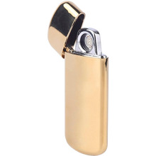 USB зажигалка Bergamo 500F Золотистая (500F-14)
