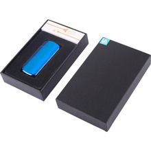 USB зажигалка Bergamo 500F Синяя (500F-3)