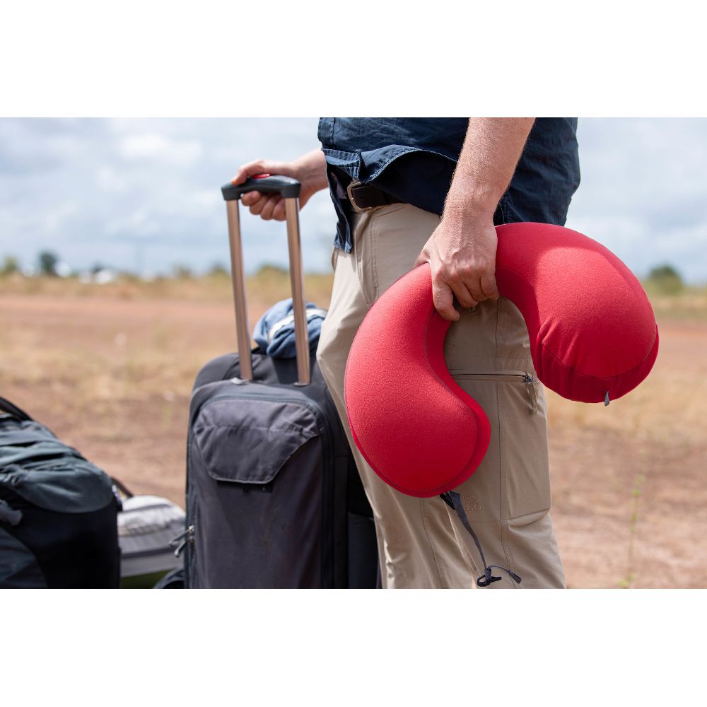Подушка EXPED NECKPILLOW DELUXE ruby red (018.0349) Комплектация подушка, чехол