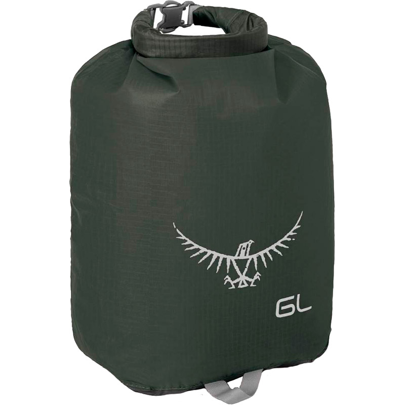 

Гермомешок Osprey Ultralight Drysack 6 л O/S Shadow Grey (009.0041), Гермомішок Ultralight Drysack 6 009.0041