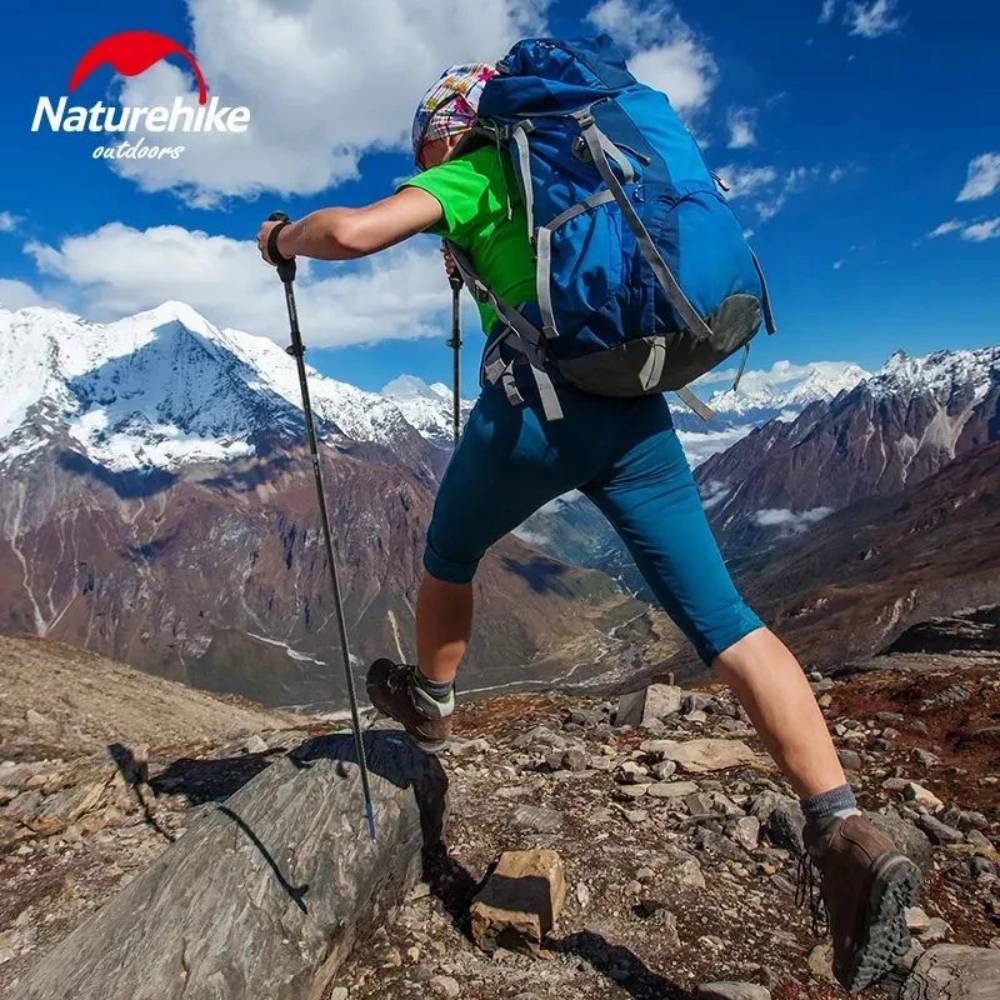 Трекінгова палиця NATUREHIKE ST07 NH18D010-Z 115-135 см Бордовий (6927595748503) Колір бордовий