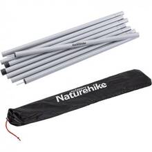 Комплект стоек для тента NATUREHIKE Steel poles O22 NH20PJ043 Silver (6927595763490)