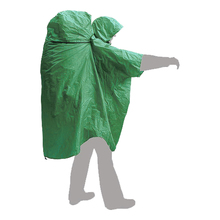 Накидка TERRA INCOGNITA PonchoBag S-M зелёная