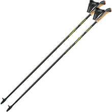 Палки для скандинавской ходьбы GABEL FX-75 Snake Carbon 115 Dual Spike Black (7009351011150)
