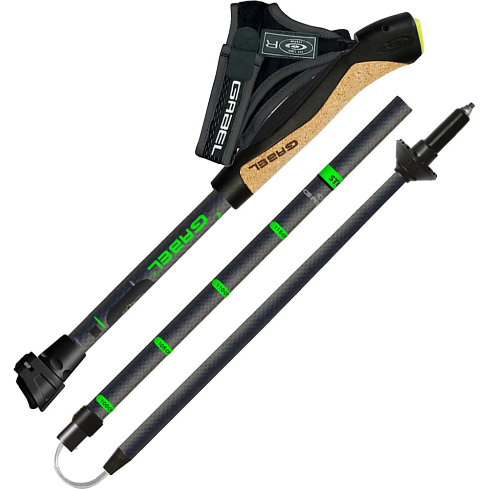 Трекинговые палки GABEL Springbok XTL (7009400500000) Цвет черный