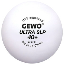 Мячи для настольного тенниса GEWO Ultra SLP 40+ ITTF (81351200)