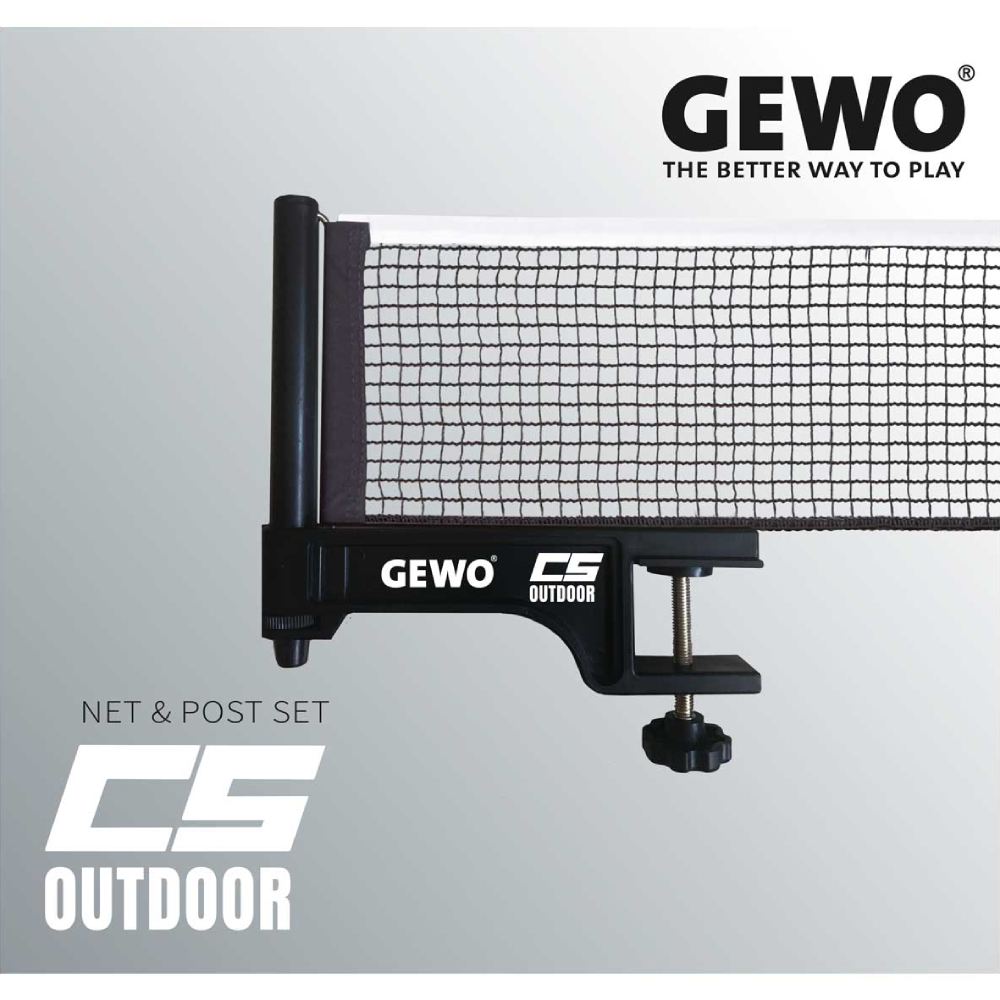 Сетка для настольного тенниса GEWO CS Outdoor (101679100) Вид спорта, активности настольный теннис