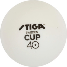 М'ячі для настільного тенісу STIGA Cup ABS 12 шт White (1110-2510-12)