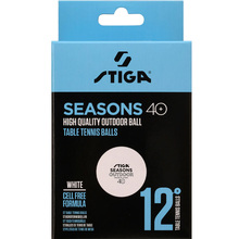 М'ячі для настільного тенісу STIGA Seasons 12 шт White (1110-2810-12)