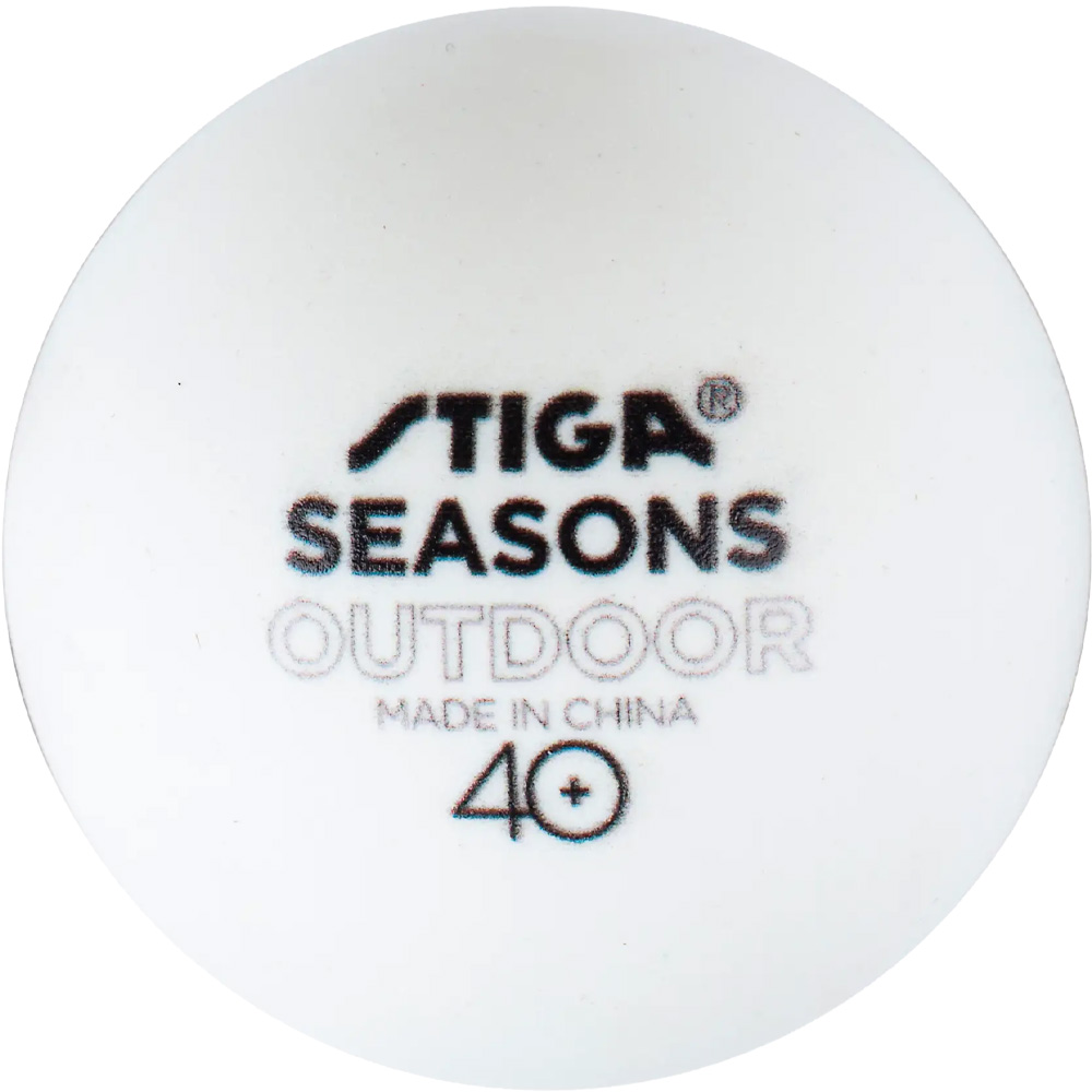 Мячи для настольного тенниса STIGA Seasons 12 шт White (1110-2810-12)