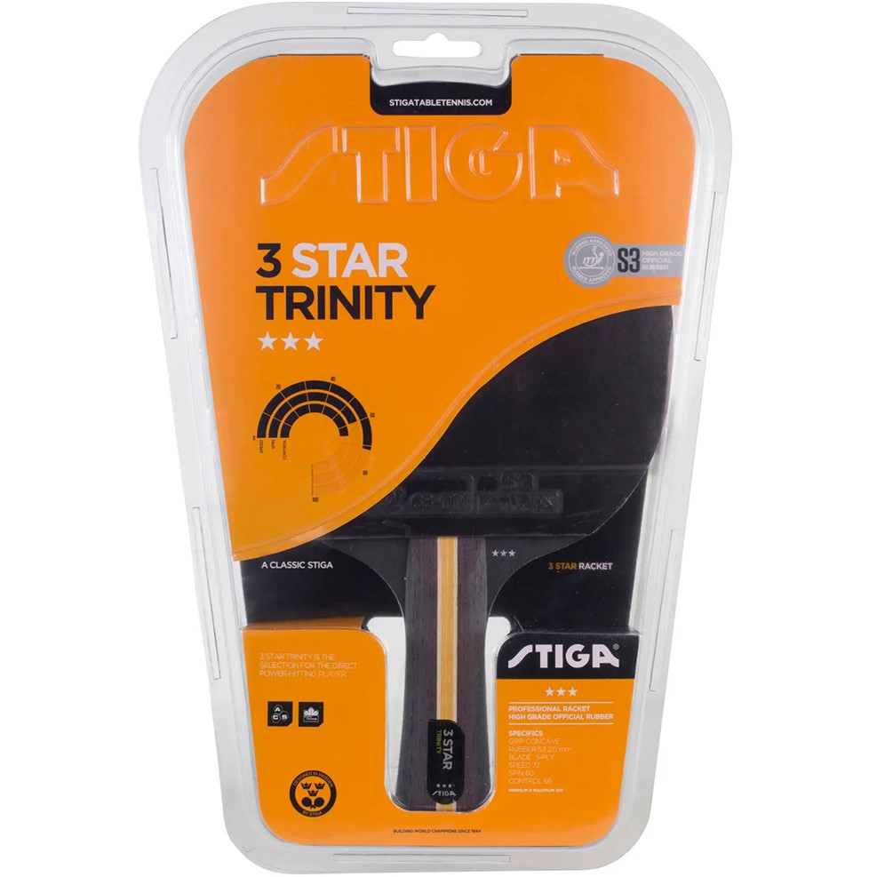 Ракетка для настільного тенісу STIGA Trinity 3 Star FL (1213-3616-01)