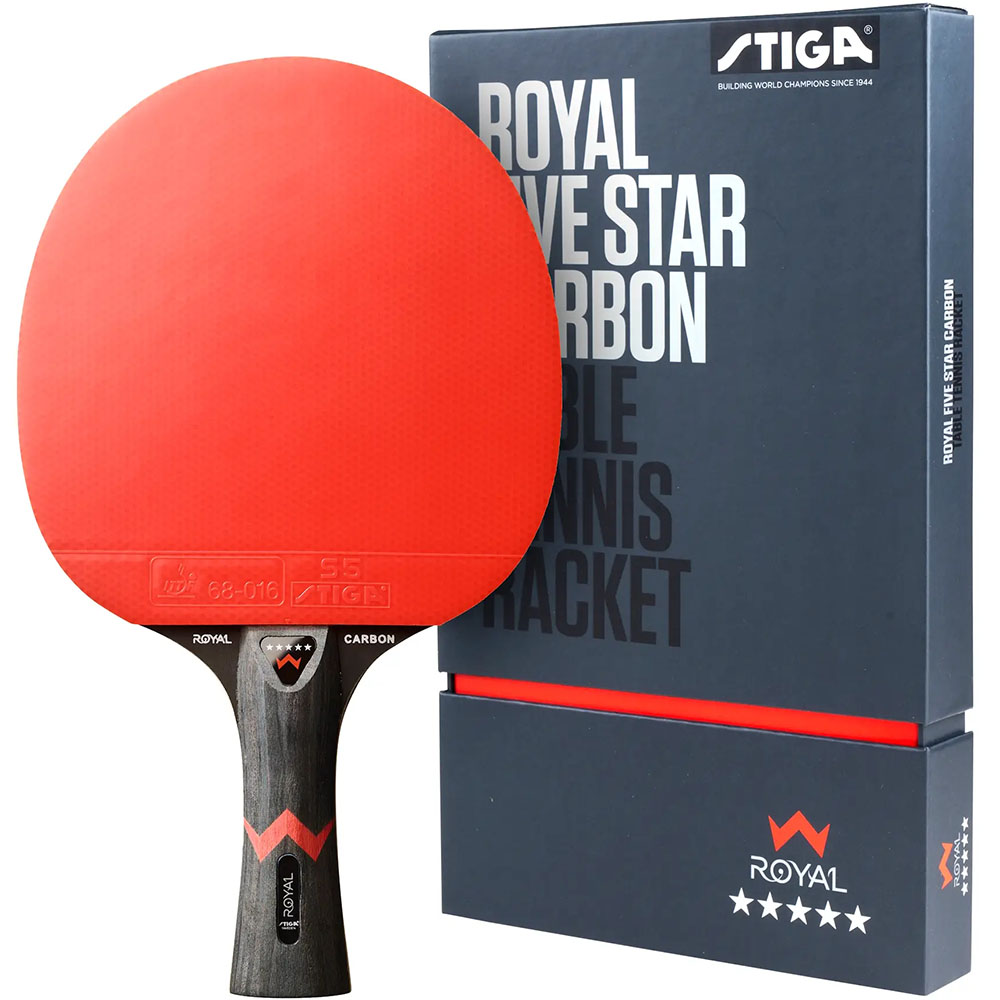 Ракетка для настольного тенниса STIGA Royal Carbon 5 Star FL (1215-2818-01)