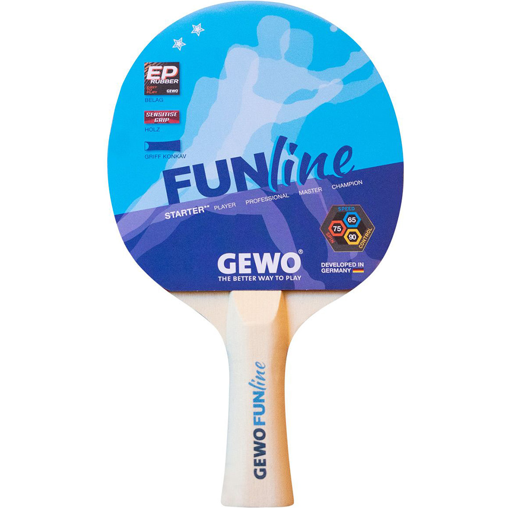 Набор для настольного тенниса GEWO Fun Time 4 Bats 10 Balls (96980000) Комплектация ракетка 4 шт., мячи 10 шт., чехол-сумка для хранения и транспортировки