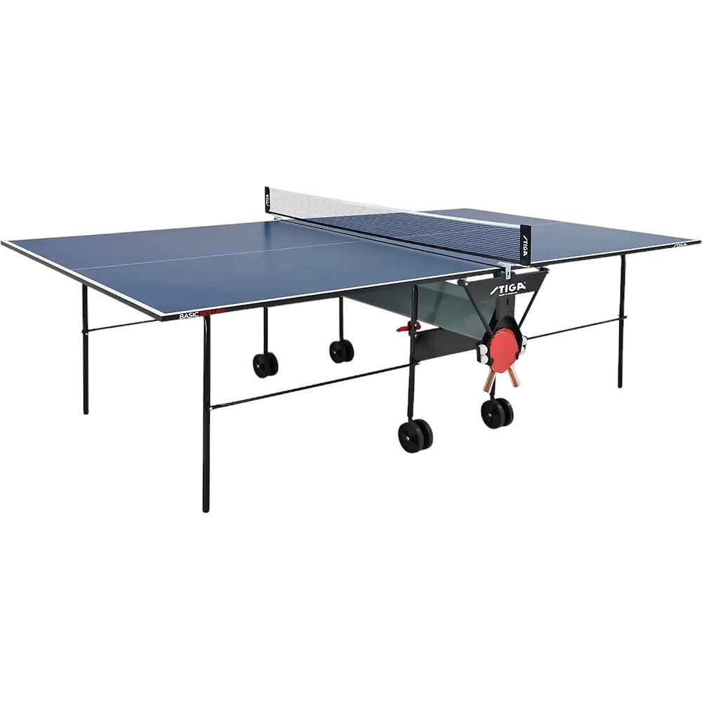 Стол теннисный STIGA Basic Roller Blue (716505)