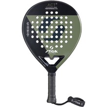 Ракетка для падел-тенниса STIGA Racket ACT Black/Olive Green (2202-0919-01)
